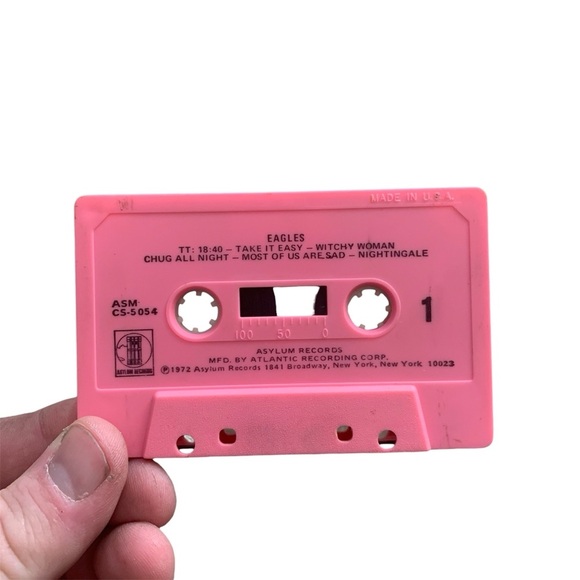 HTF Rare Eagles: Self Titled Album Cassette Tape First Issue 1972 - Picture 6 of 6